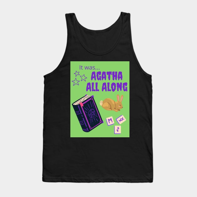 Agatha All Along Tank Top by NerdySparkleGoth